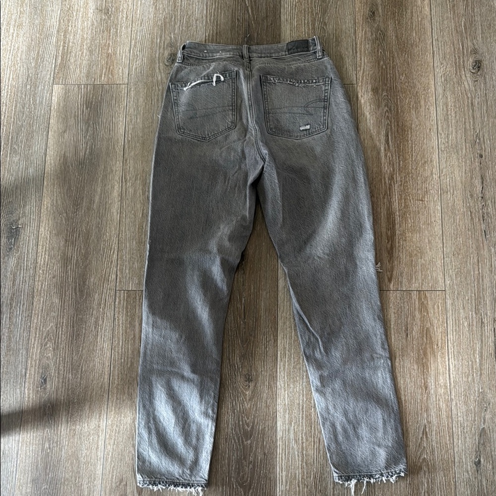 American Eagle Outfitters Gray Straight Jeans